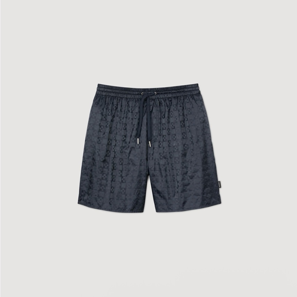 Sandro Navy Swim Shorts
